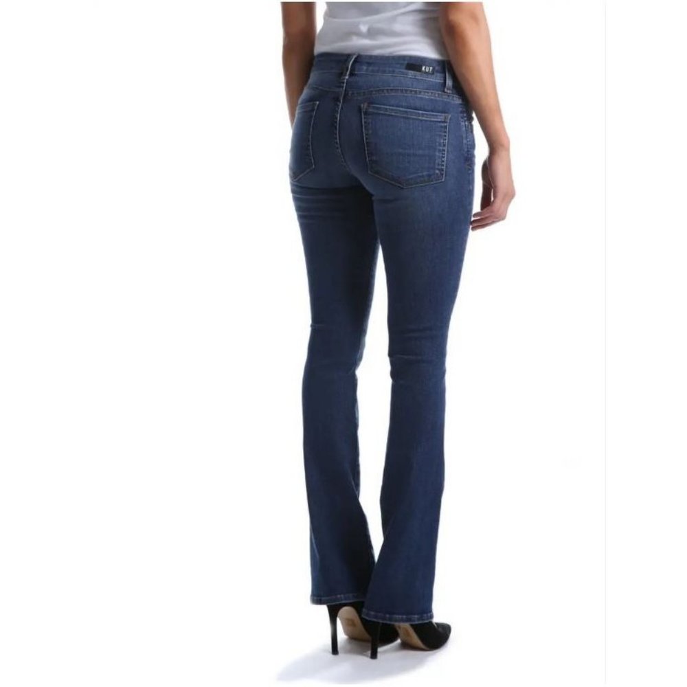 Kut from the Kloth Natalie Bootcut Jeans Fellowship Blue KP258MF6N 16 - Picture 3 of 3